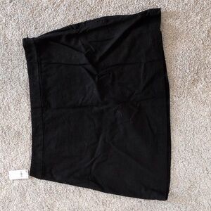 NWT Old Navy Black Linen Skirt Size Large